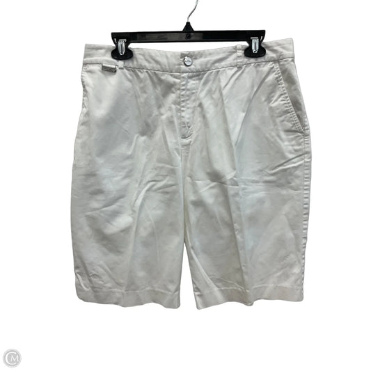 Shorts By Lauren By Ralph Lauren In White, Size: 10