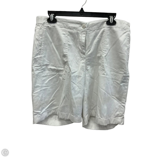 Shorts By J. Jill In White, Size: 16