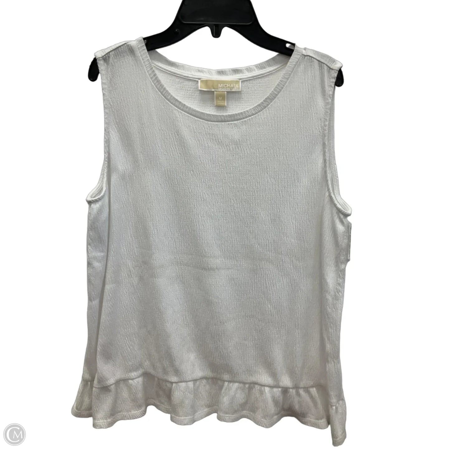 Top Sleeveless By Michael By Michael Kors In White, Size: M