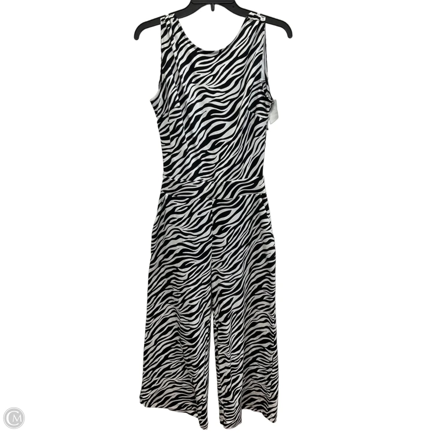 Jumpsuit By New York And Co In Zebra Print, Size: S