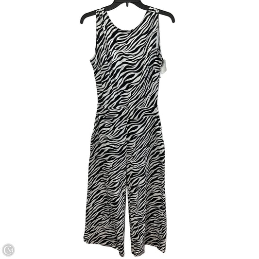 Jumpsuit By New York And Co In Zebra Print, Size: S