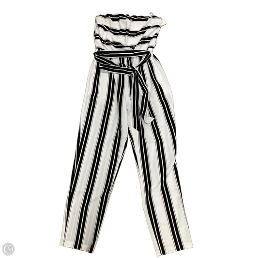 Jumpsuit By Express In Striped Pattern, Size: Xs