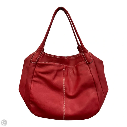 Handbag Leather By Tignanello  Purses, Size: Large