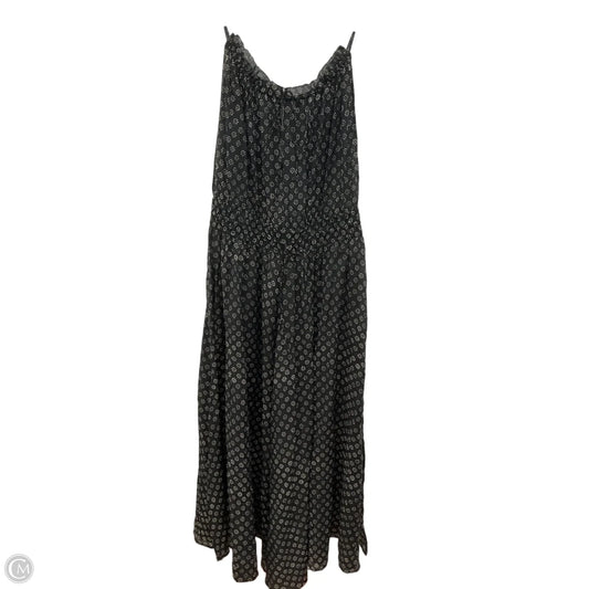 Swimwear Cover-up By J. Crew In Black & Cream, Size: L