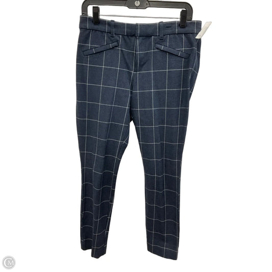 Pants Cropped By Gap In Plaid Pattern, Size: 6