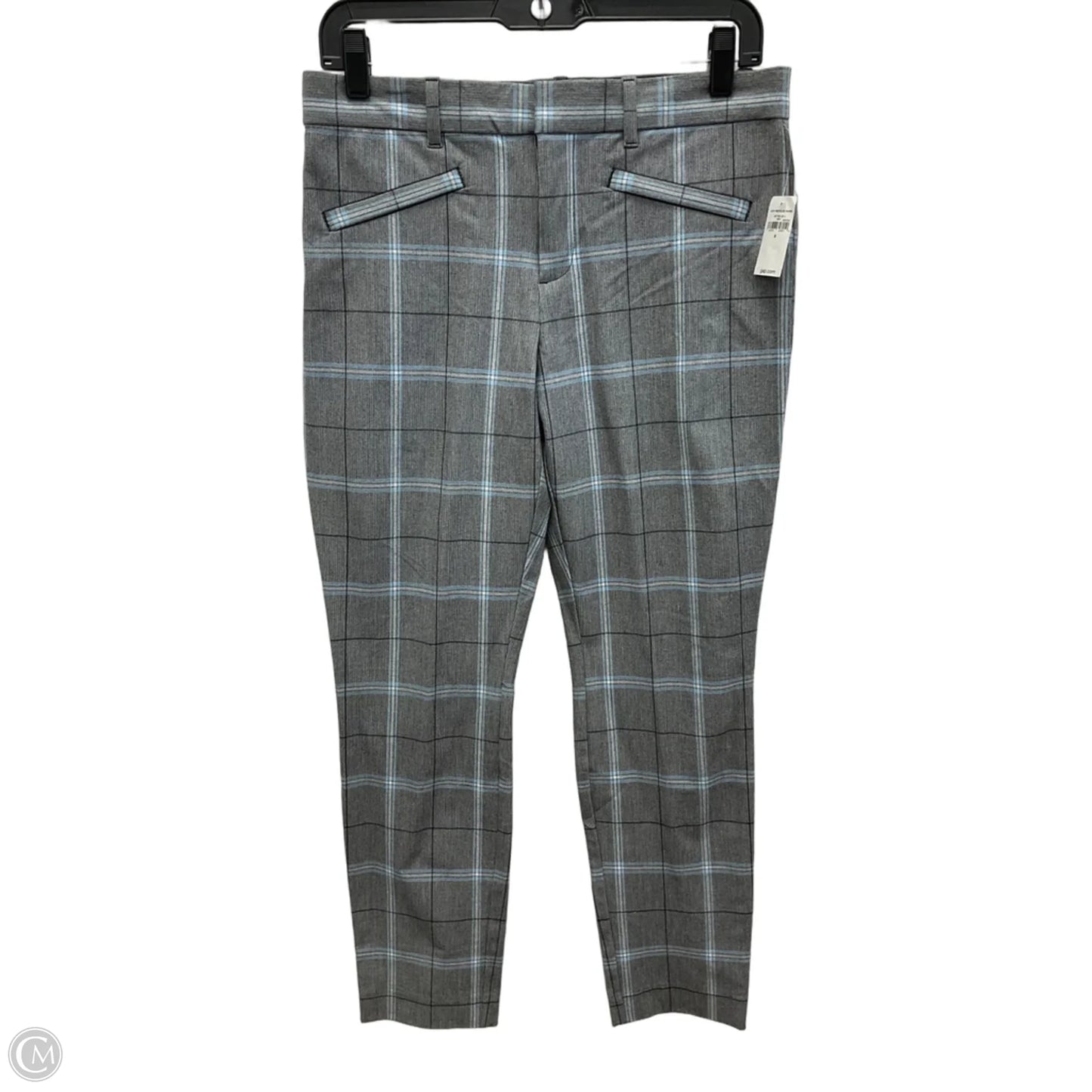 Pants Cropped By Gap In Plaid Pattern, Size: 6