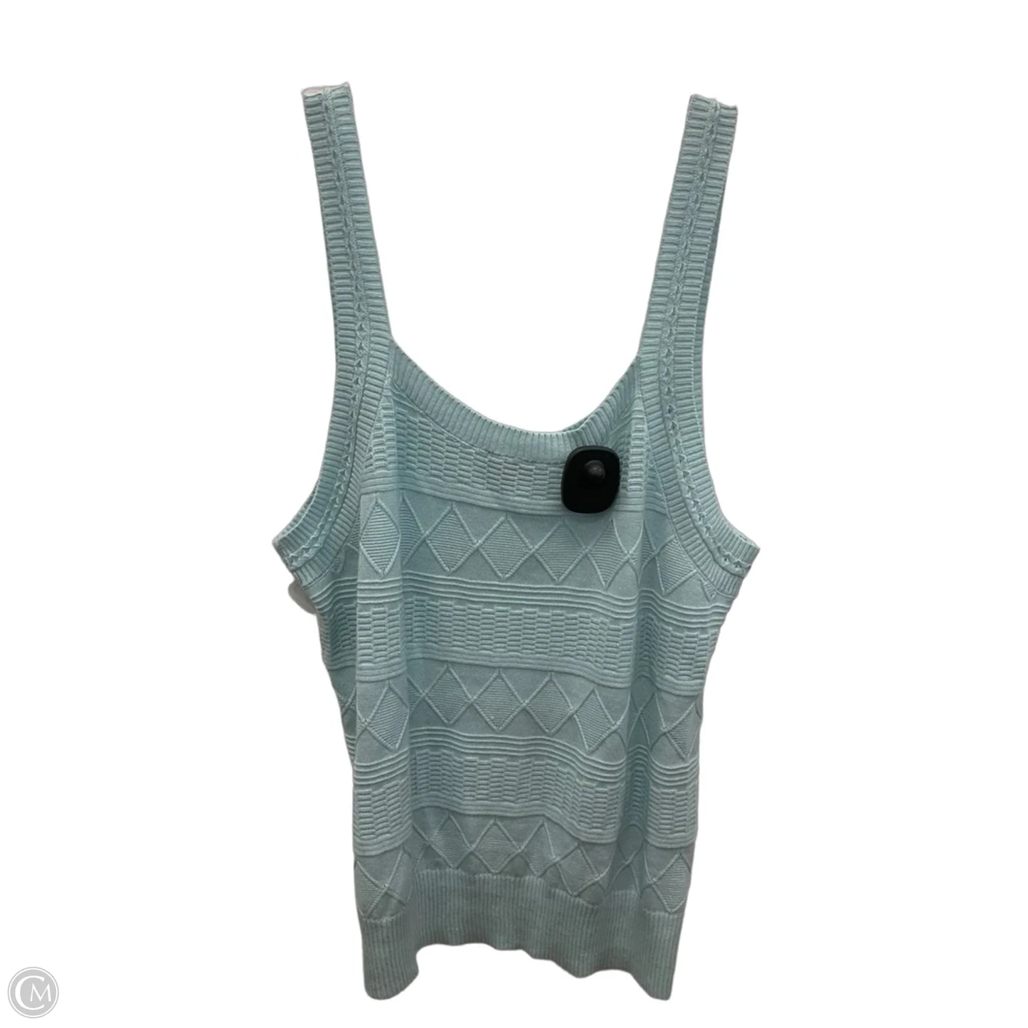 Top Sleeveless By Talbots In Blue, Size: M