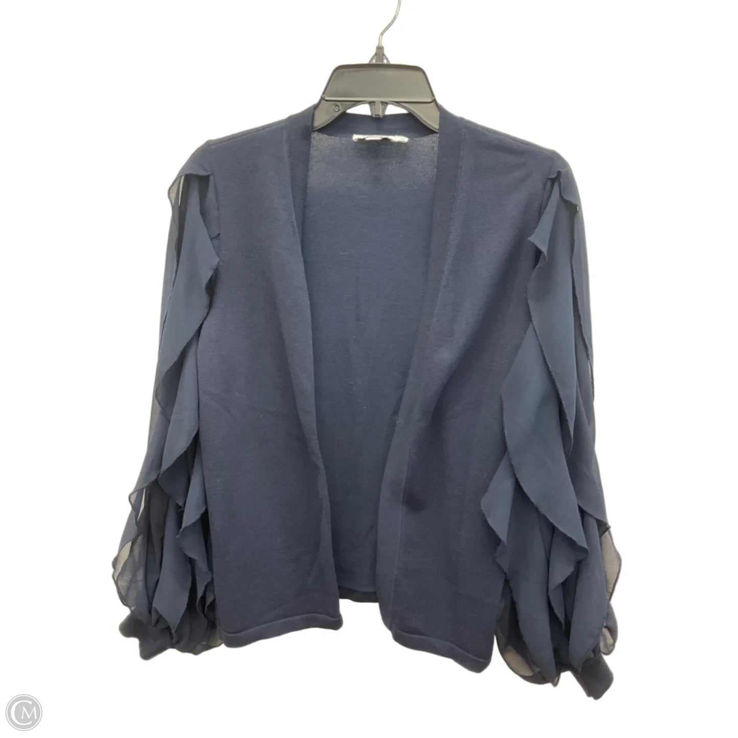 Cardigan By Chicos In Blue, Size: S