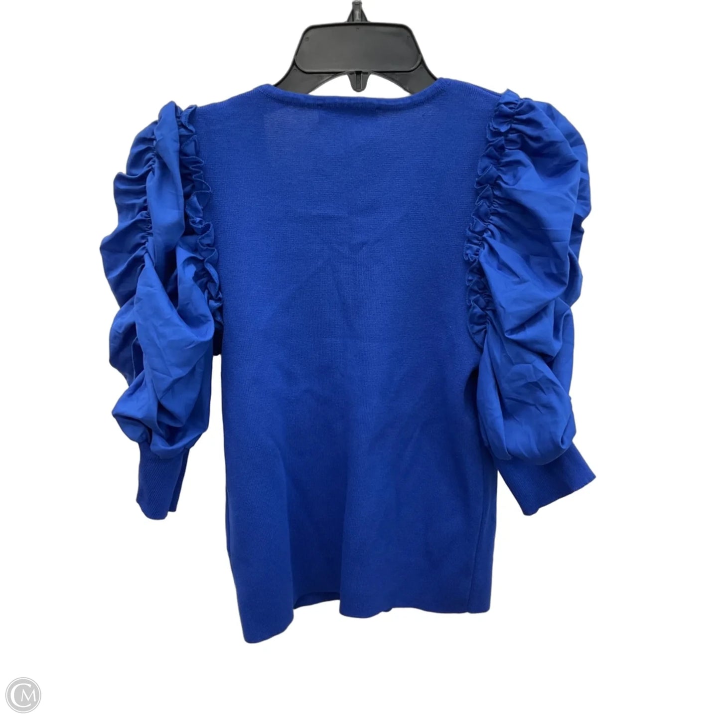 Top Short Sleeve By Nanette By Nanette Lepore In Blue, Size: M