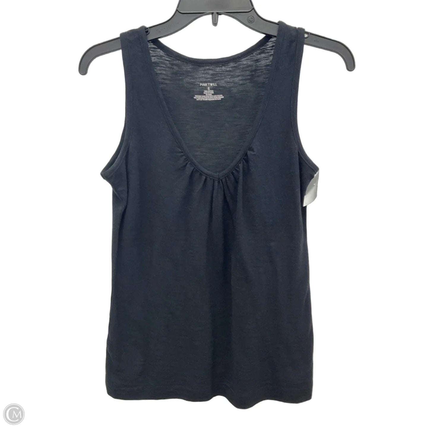 Tank Top By Clothes Mentor In Black, Size: S