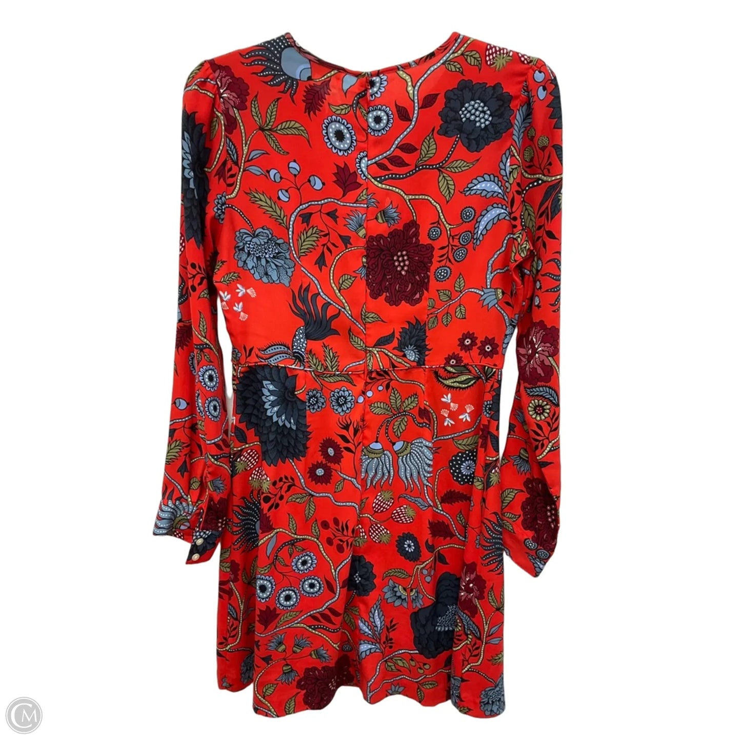 Dress Work By Loft In Orange, Size: Xs