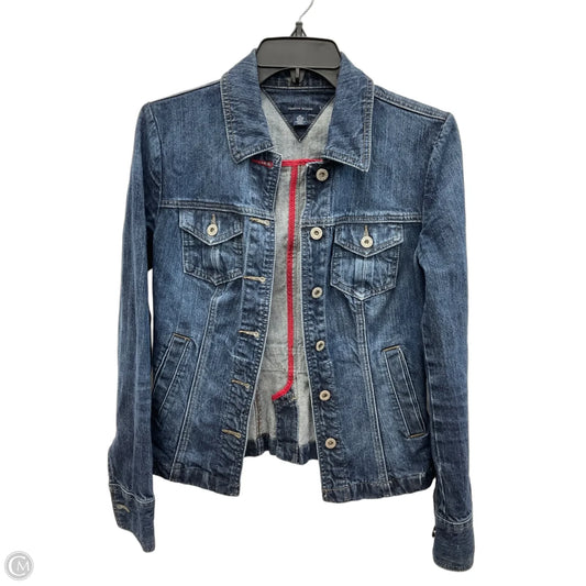 Jacket Denim By Tommy Hilfiger In Blue Denim, Size: Xs