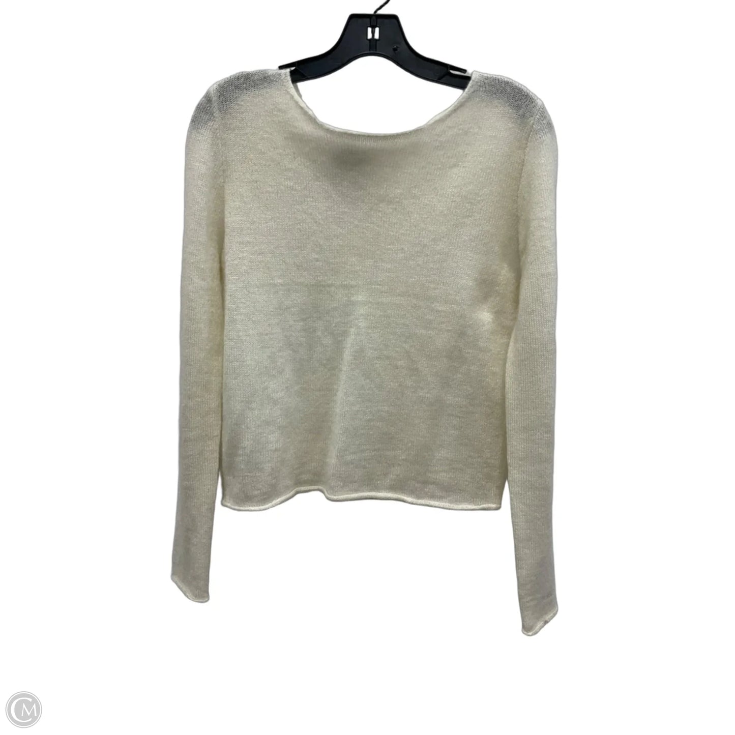 Top Long Sleeve By Brandy Melville In Cream, Size: Osfm