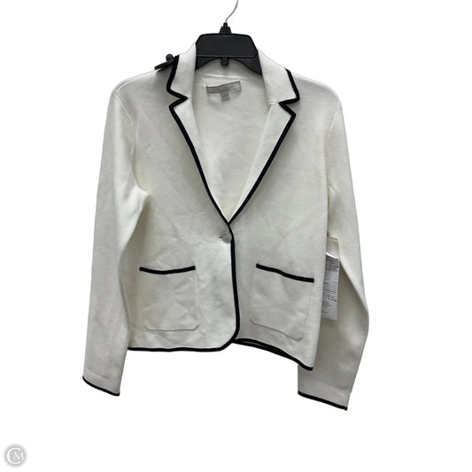 Cardigan By Brooks Brothers In White, Size: S