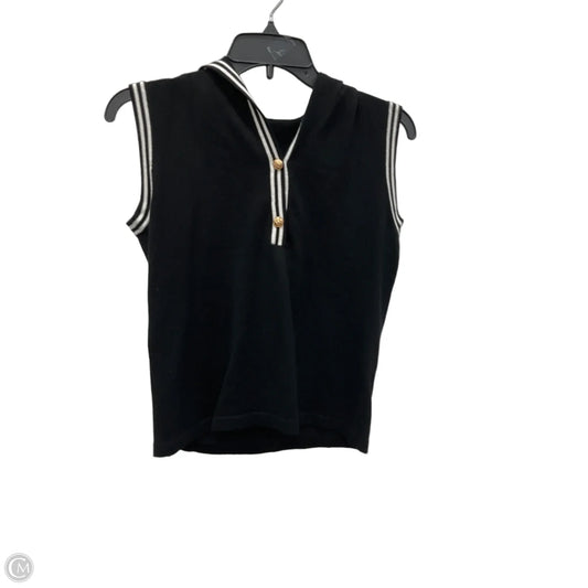 Top Sleeveless By Cmc In Black & White, Size: Xs