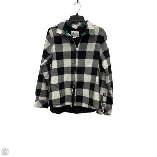 Jacket Shirt By Orvis In Plaid Pattern, Size: L