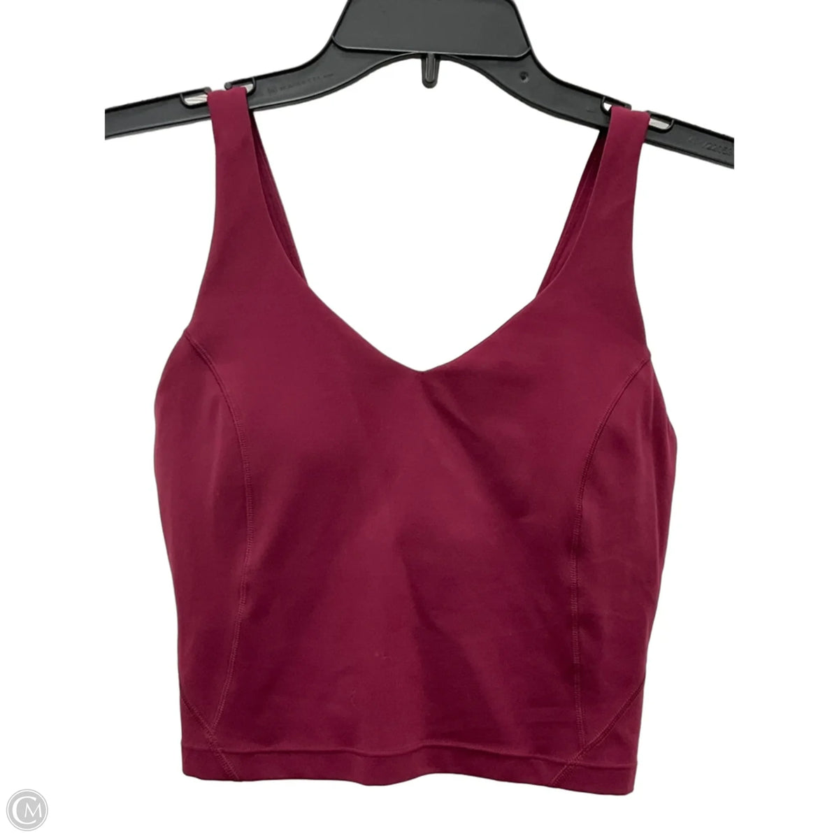 Athletic Bra By Lululemon In Maroon, Size: 4