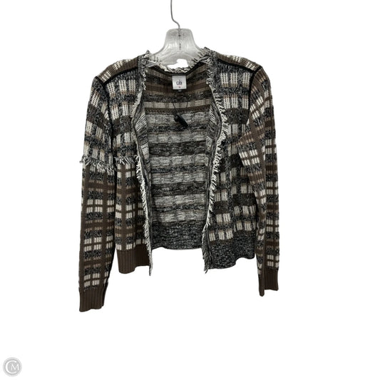 Cardigan By Cabi In Black & Brown, Size: Xs