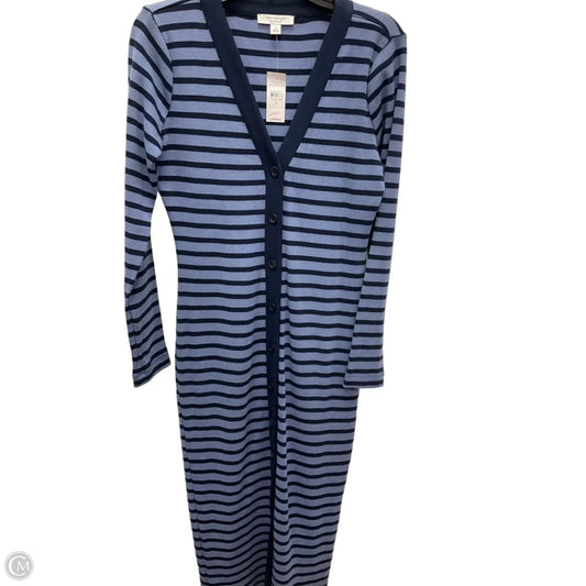 Dress Casual Maxi By Ann Taylor In Striped Pattern, Size: M
