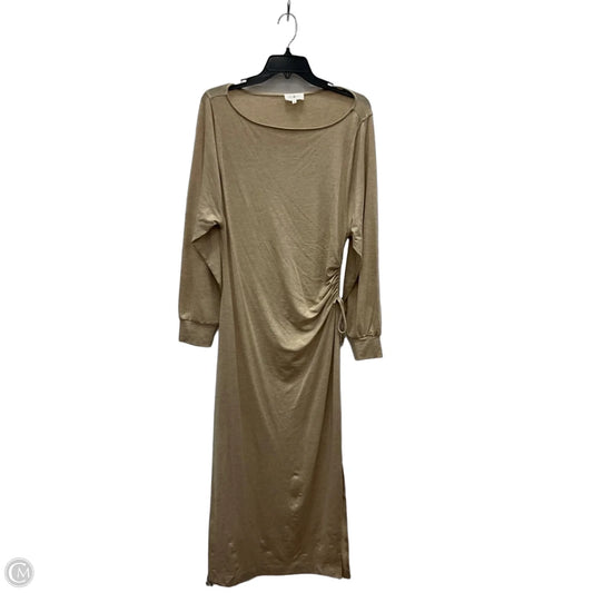 Dress Casual Maxi By Lou And Grey In Beige, Size: L