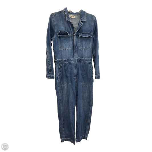 Jumpsuit By Madewell In Blue Denim, Size: M