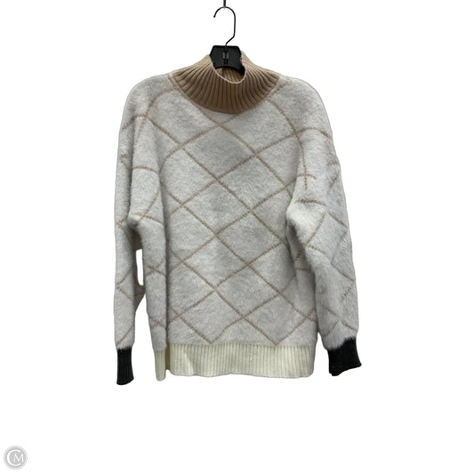 Sweater By Listicle In Cream & Pink, Size: L