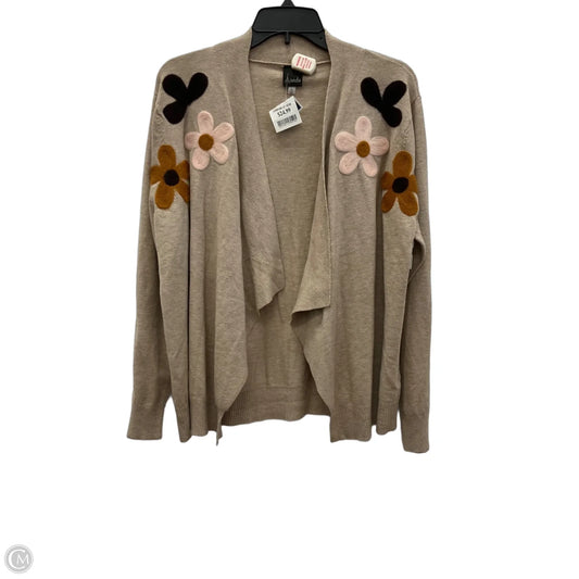 Cardigan By Aaeda In Tan, Size: Xl