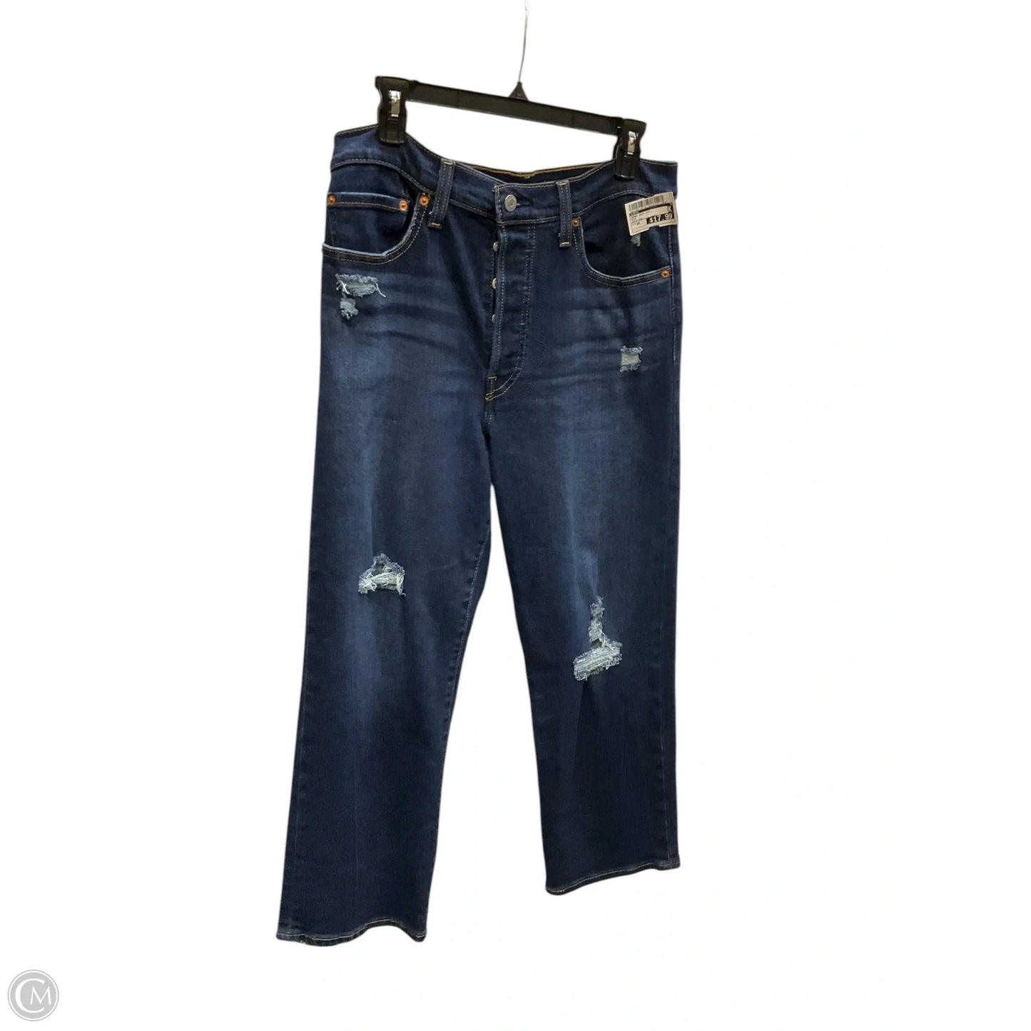 Jeans Boot Cut By Levis In Blue, Size: 10