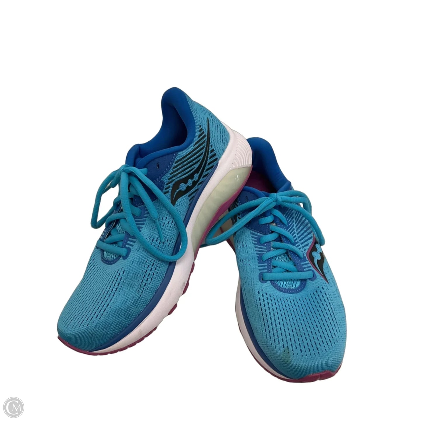 Shoes Athletic By Saucony In Blue, Size: 7.5