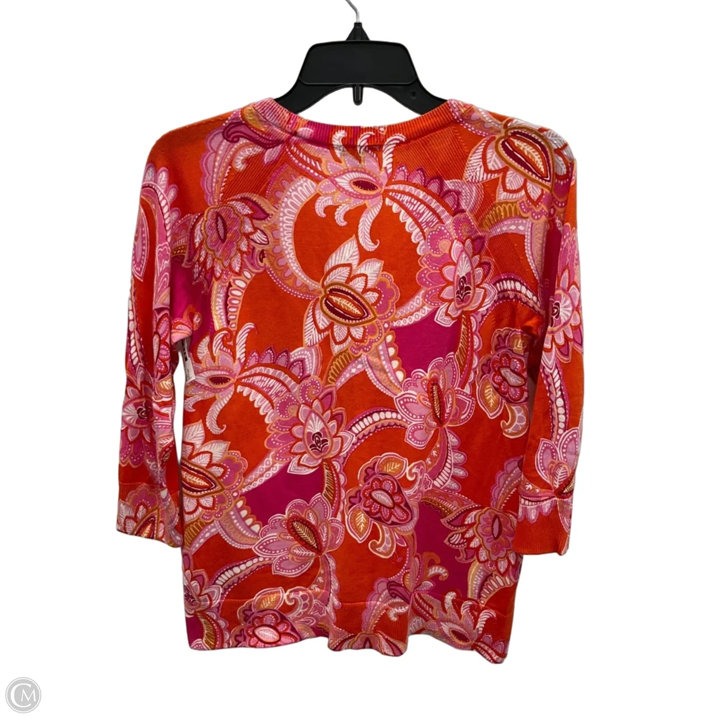 Top 3/4 Sleeve By Talbots In Pink, Size: Xs