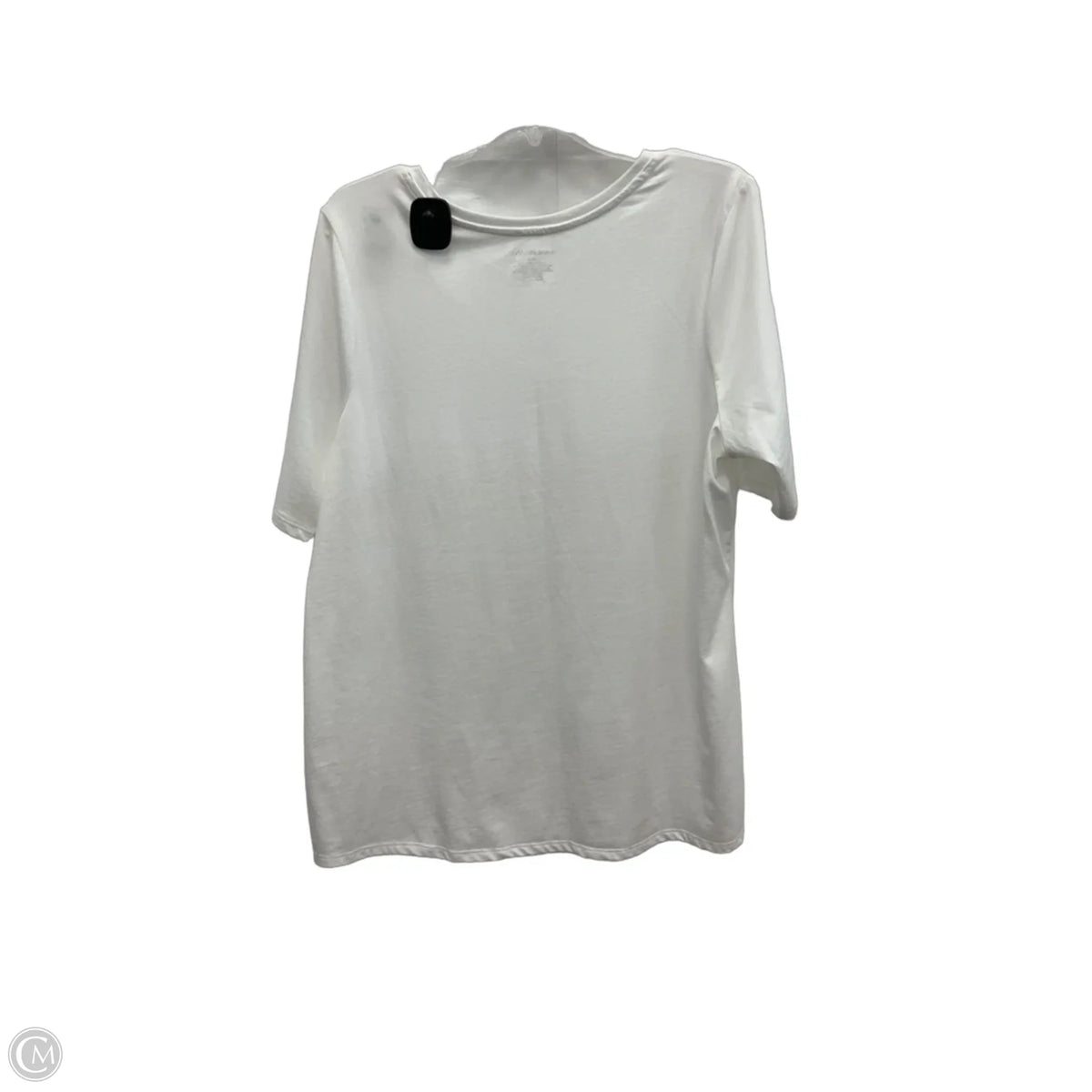 Top Short Sleeve Basic By Lane Bryant In White, Size: Large