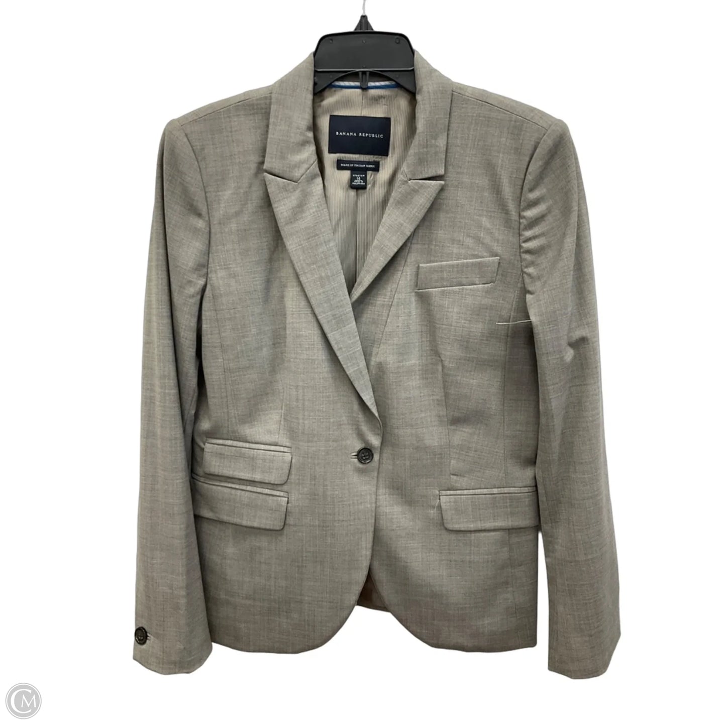 Blazer By Banana Republic In Tan, Size: L
