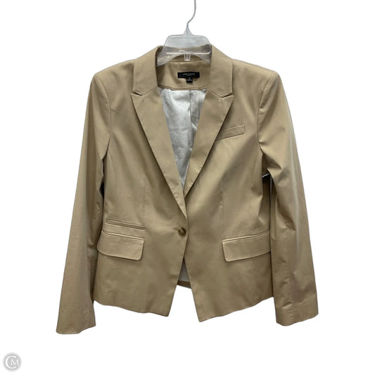 Blazer By Ann Taylor In Tan, Size: L
