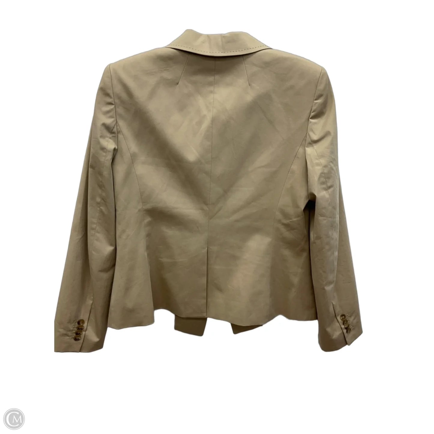 Blazer By Ann Taylor In Tan, Size: L