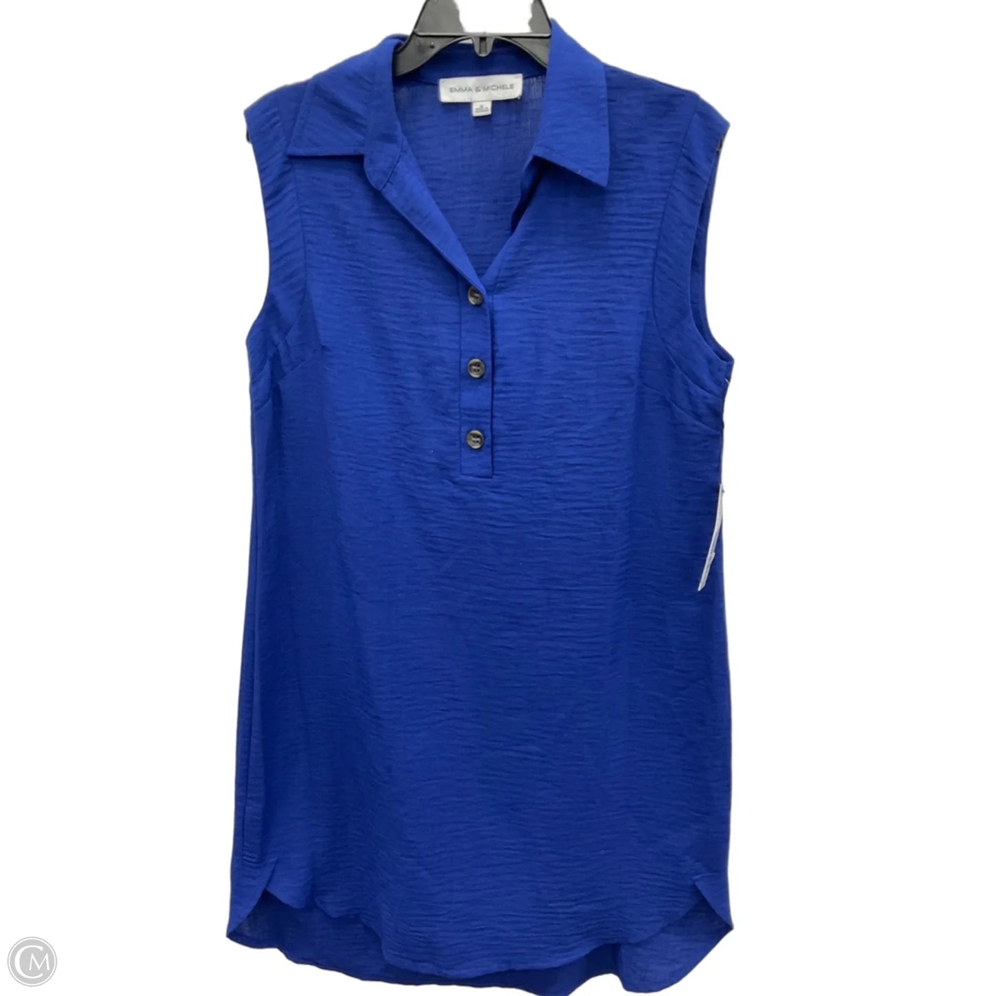 Dress Casual Short By Emma And Michele In Blue, Size: M