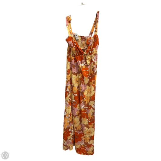 Dress Casual Maxi By Mumu In Orange, Size: S