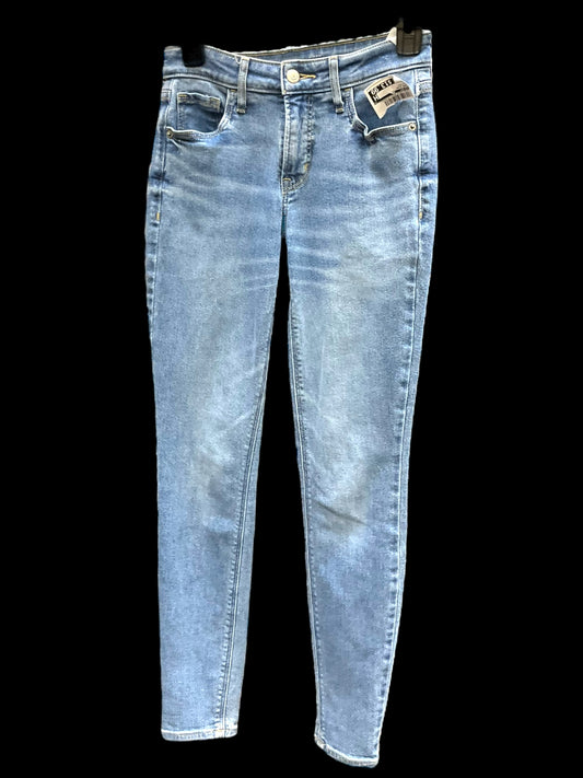 Jeans Skinny By Old Navy In Blue Denim, Size: 0