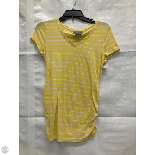 Maternity Top Short Sleeve By Isabel Maternity, Size: S
