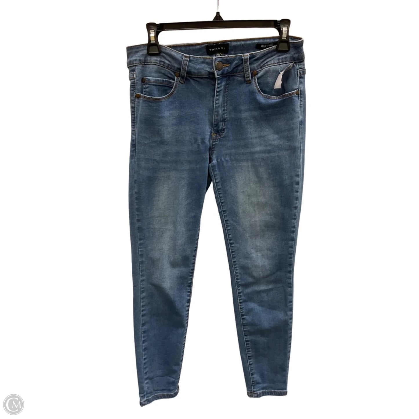 Jeans Skinny By Tahari In Denim Blue, Size: 6