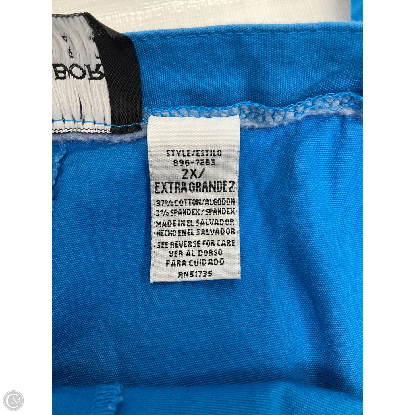 Pants Cropped By Sag Harbor In Blue, Size: 5