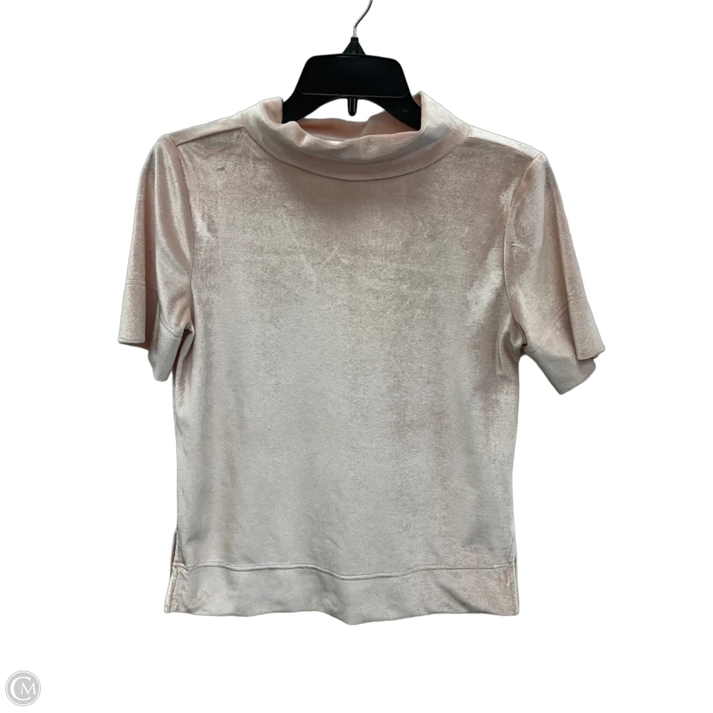 Top Short Sleeve By Anthropologie In Pink, Size: Xs
