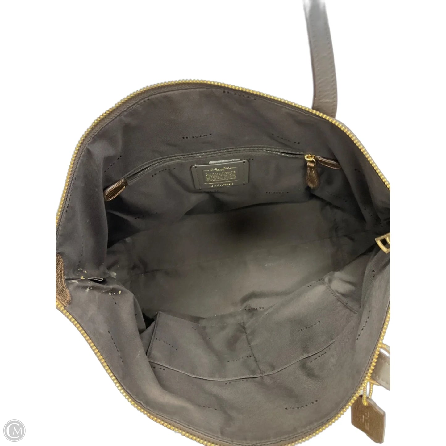 Handbag Designer By Coach, Size: Large