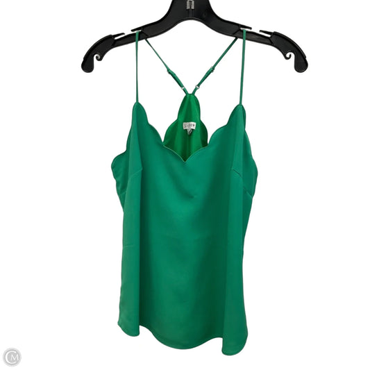 Top Sleeveless By J. Crew In Green, Size: 4