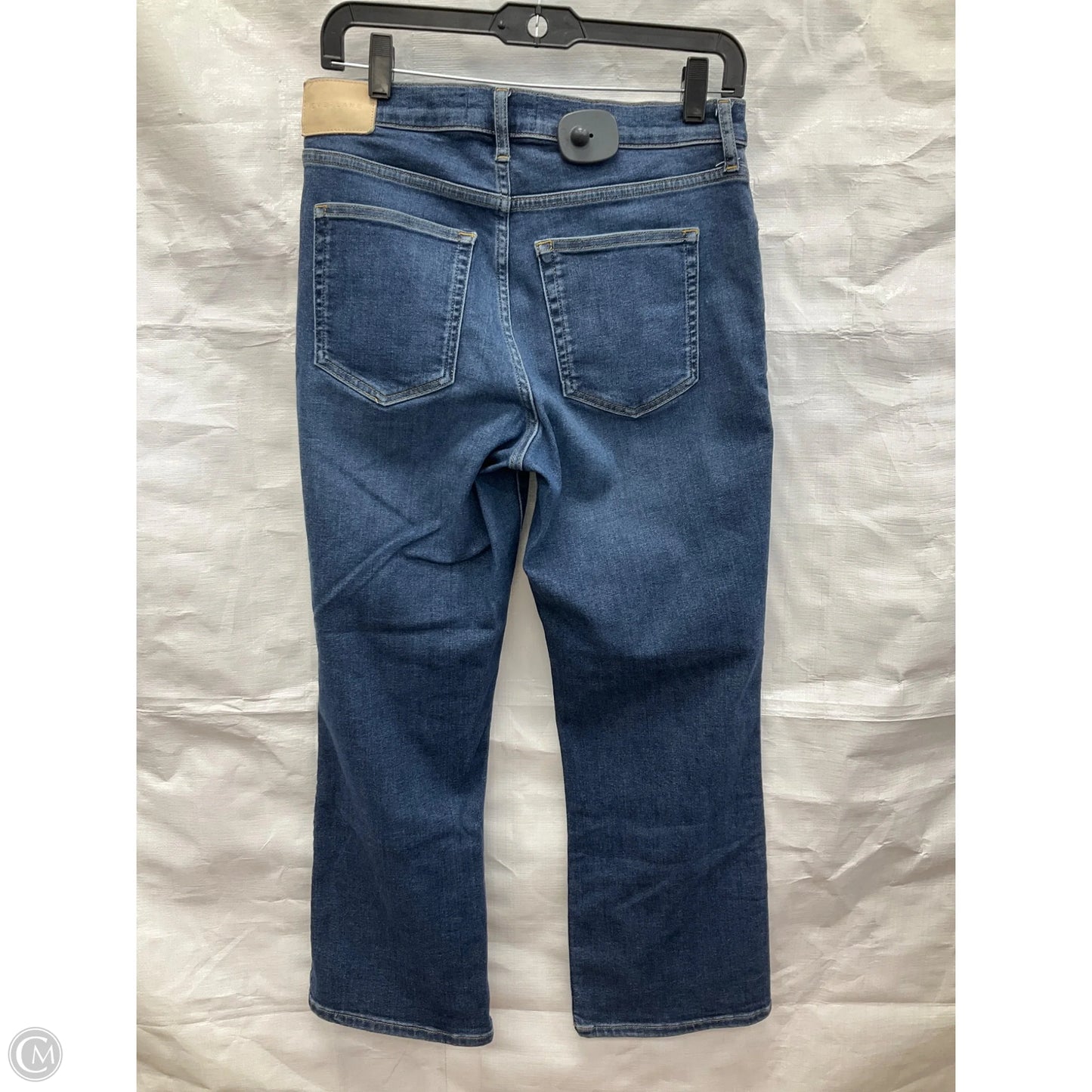 Jeans Cropped By Everlane In Blue Denim, Size: 8