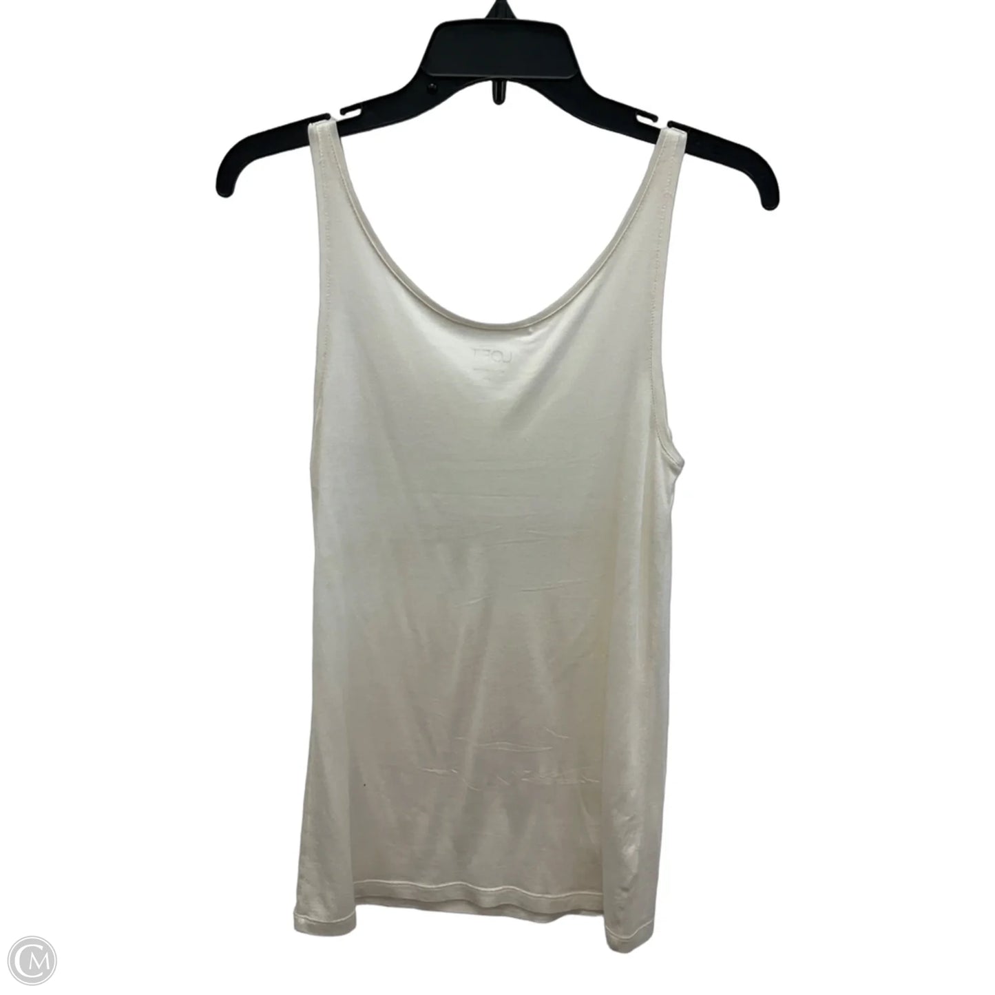 Top Sleeveless Basic By Loft In Cream, Size: Xs