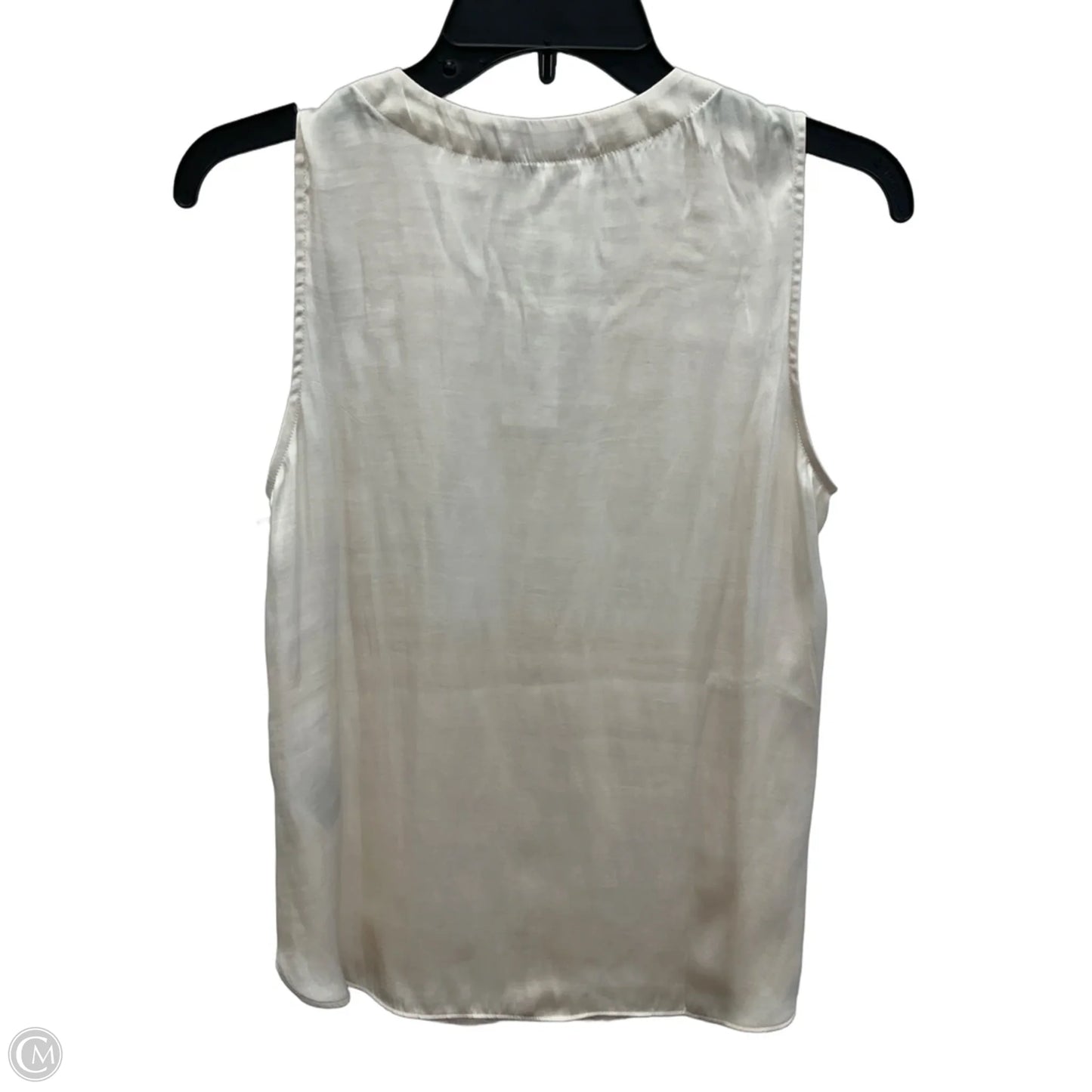 Top Sleeveless By Banana Republic In Cream, Size: Xs