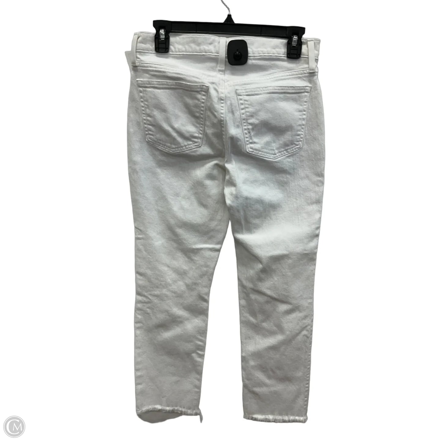 Jeans Straight By J. Crew In White, Size: 4