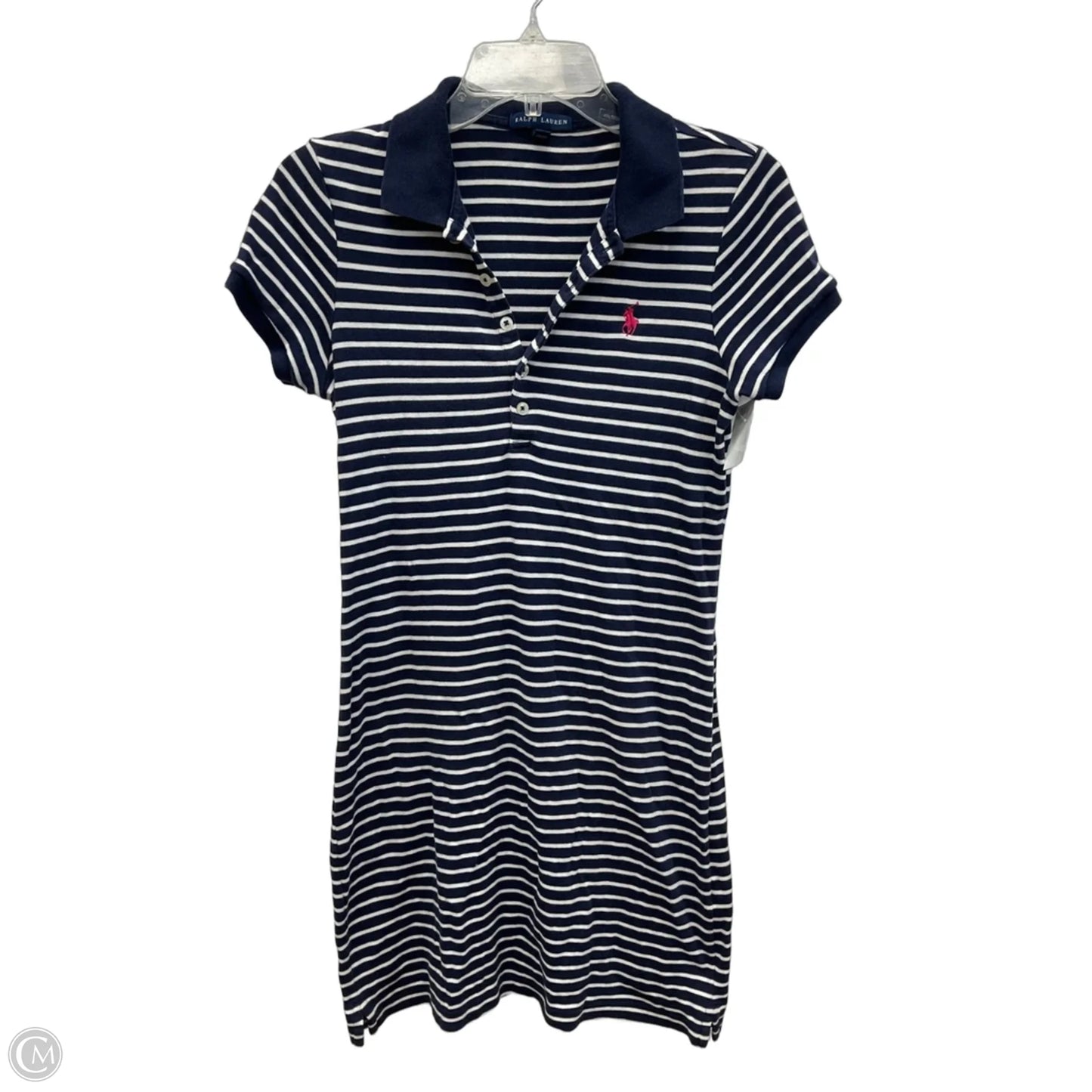 Dress Casual Short By Ralph Lauren In Striped Pattern, Size: S