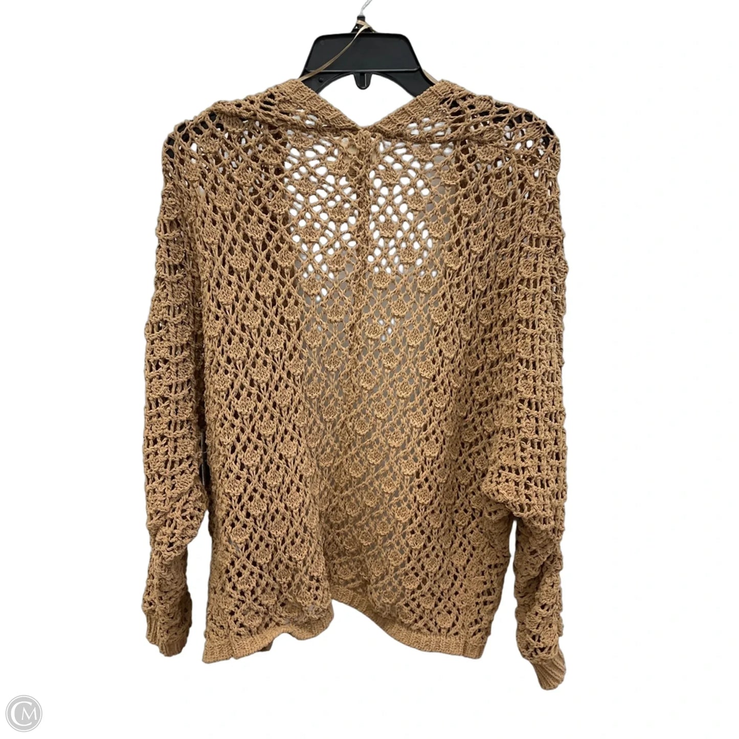 Cardigan By Nicole Miller In Brown, Size: S