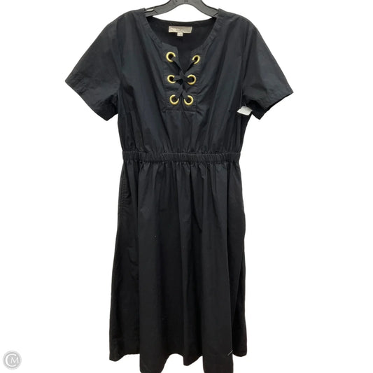 Dress Casual Maxi By Loft In Black, Size: L